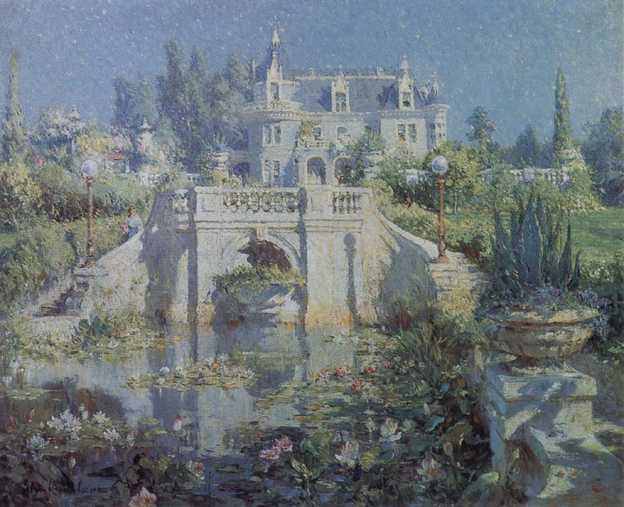 Colin Campbell Cooper A California Water Garden at Redlands